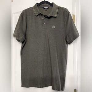 Express | Olive Polo Shirt | Size Medium